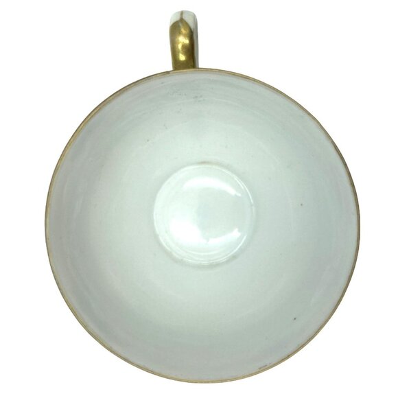 Antique Nippon Hand Painted Tea Cup & Saucer Set Gold Trim Japan - Picture 9 of 14